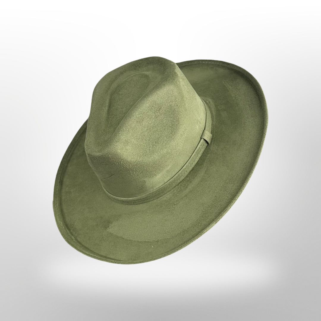 Nati Natash - Wholesale Fedora - Uniseks - Rolled Up Rancher hoed van vegan suede26