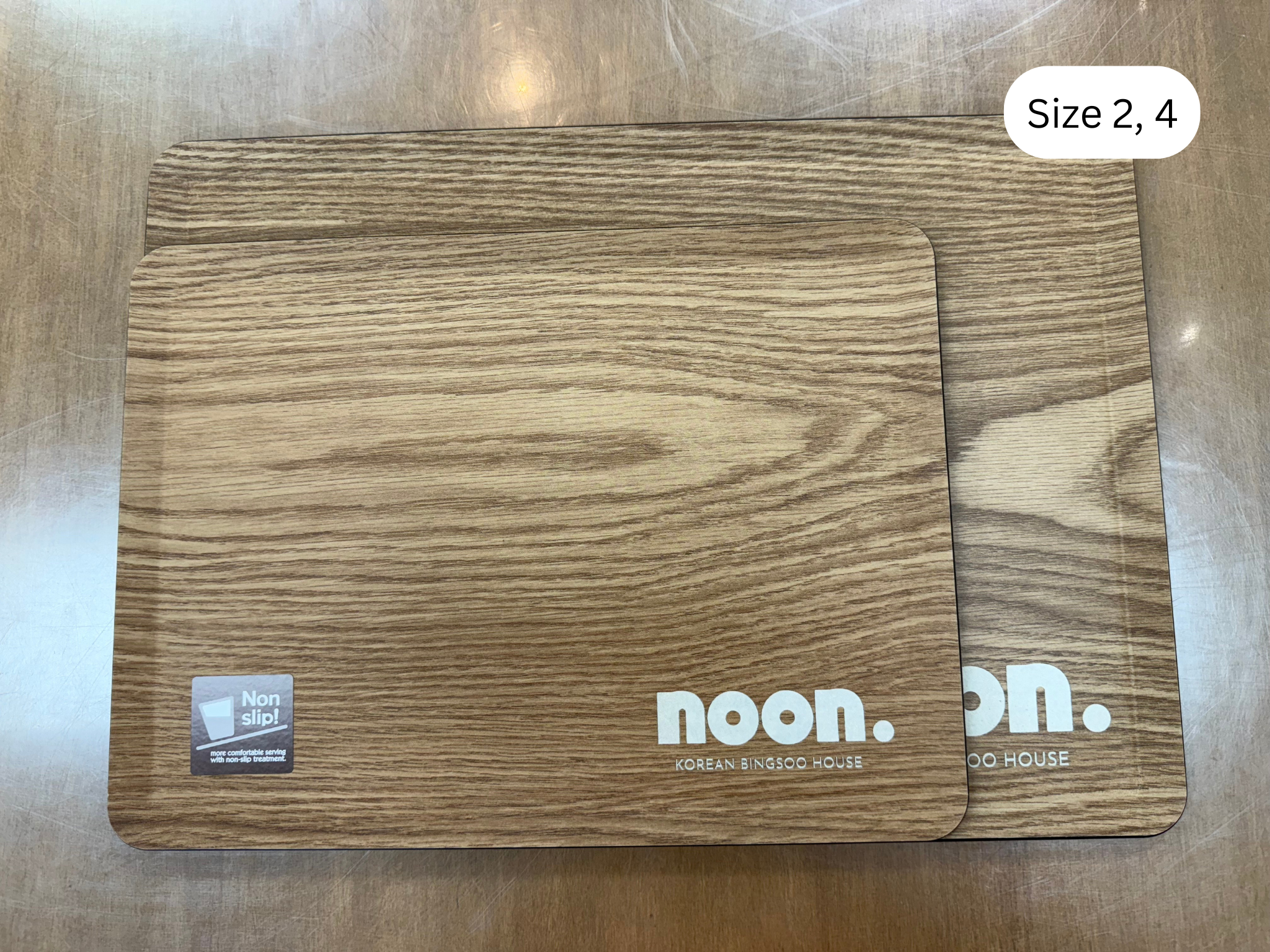 Korea Table - Wholesale Serving Tray - Custom Tray | Non Slip | Cafe Trays | Logo Trays 4