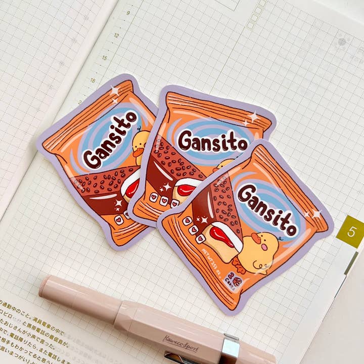Marlene Vega Studio - Wholesale Sticker - Gansito Sticker - Mexican snacks