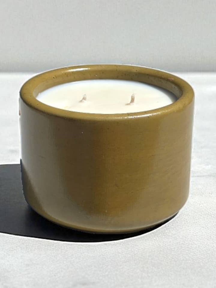 Private Label Candle – Olive Vessel, 7.5 oz | 2 Scents for wholesale by Restore Your Wellbeing