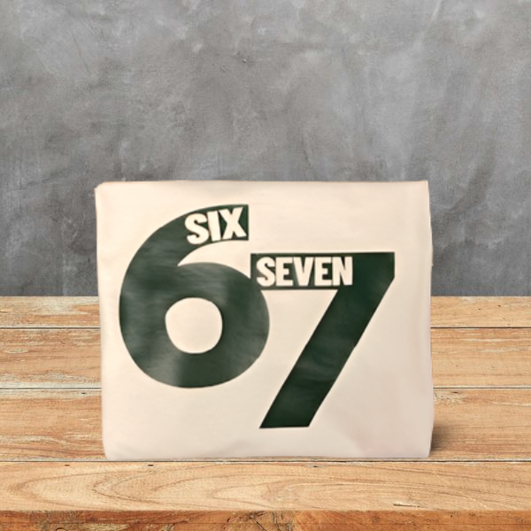 Granny & Grandpa's Custom Creations – T-shirt estampada - Unissexo por atacado – Camiseta Meme Seis Sete Engraçada Unissexo Moderna Gráfica2