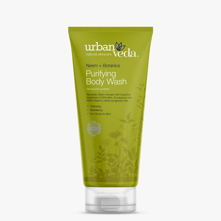 Reinigendes Neem- & Salicylsäure-Duschgel 200ml Urban Veda für den Großhandel von Urban Veda