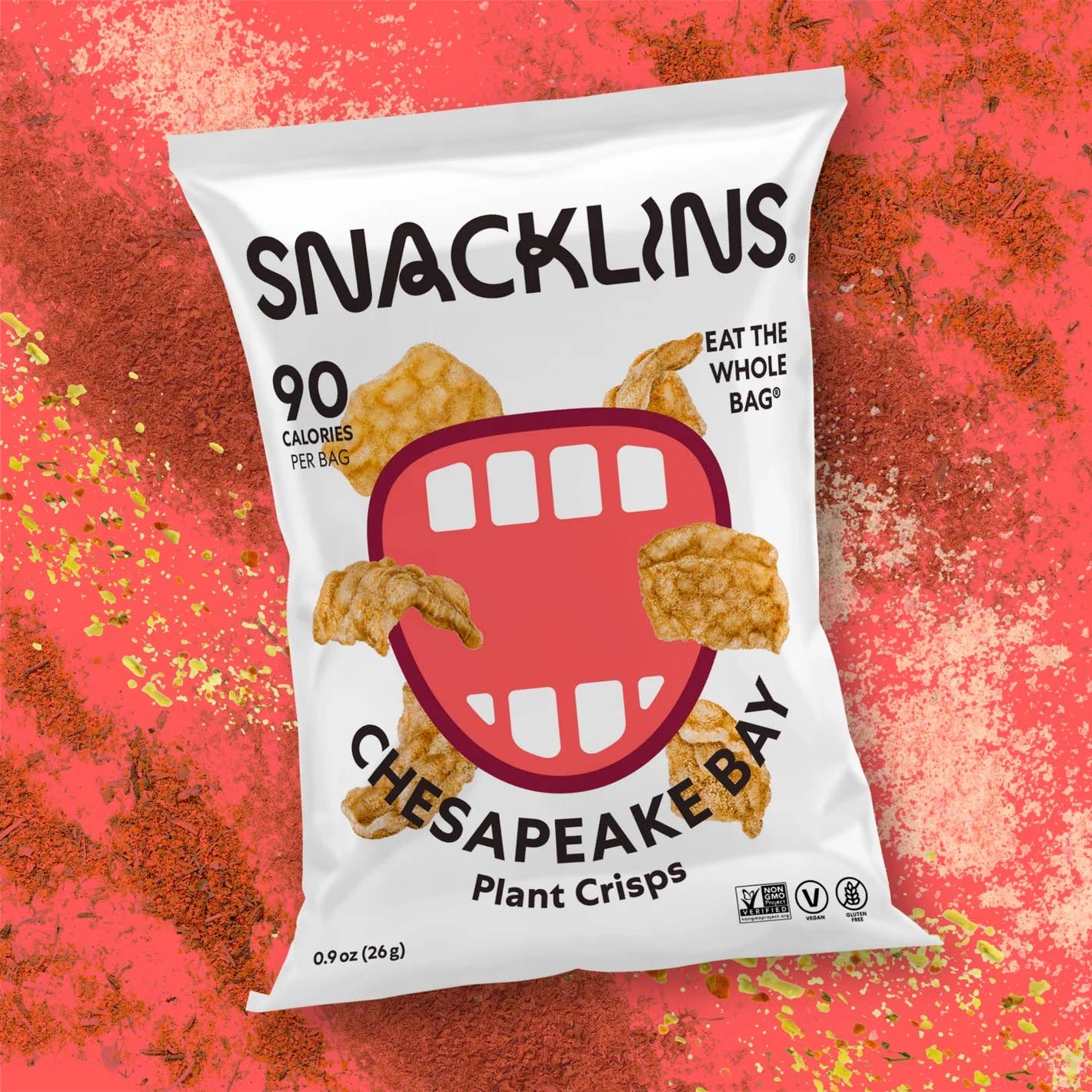 Snacklins - Wholesale Puffed Snack - Chesapeake Bay Snacklins (12ct - 0.9 oz)3