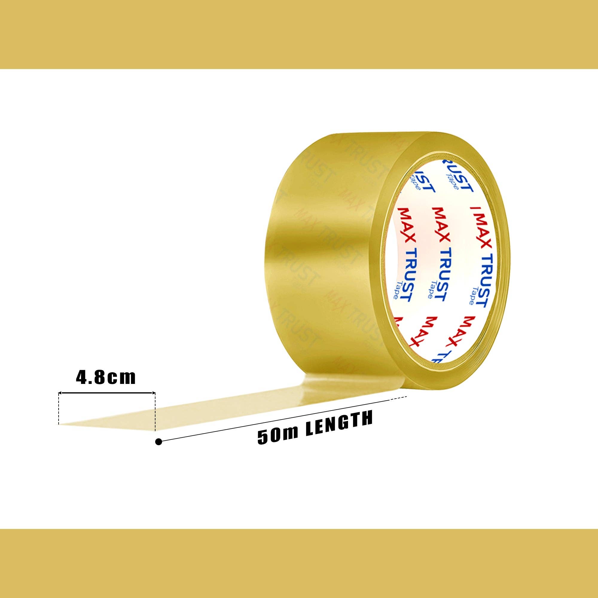 Ledsone – Großhandel Klebeband – Hochleistungs-Klarsicht-Verpackungstransparentklebeband Klebrige Versiegelungsrolle~53421