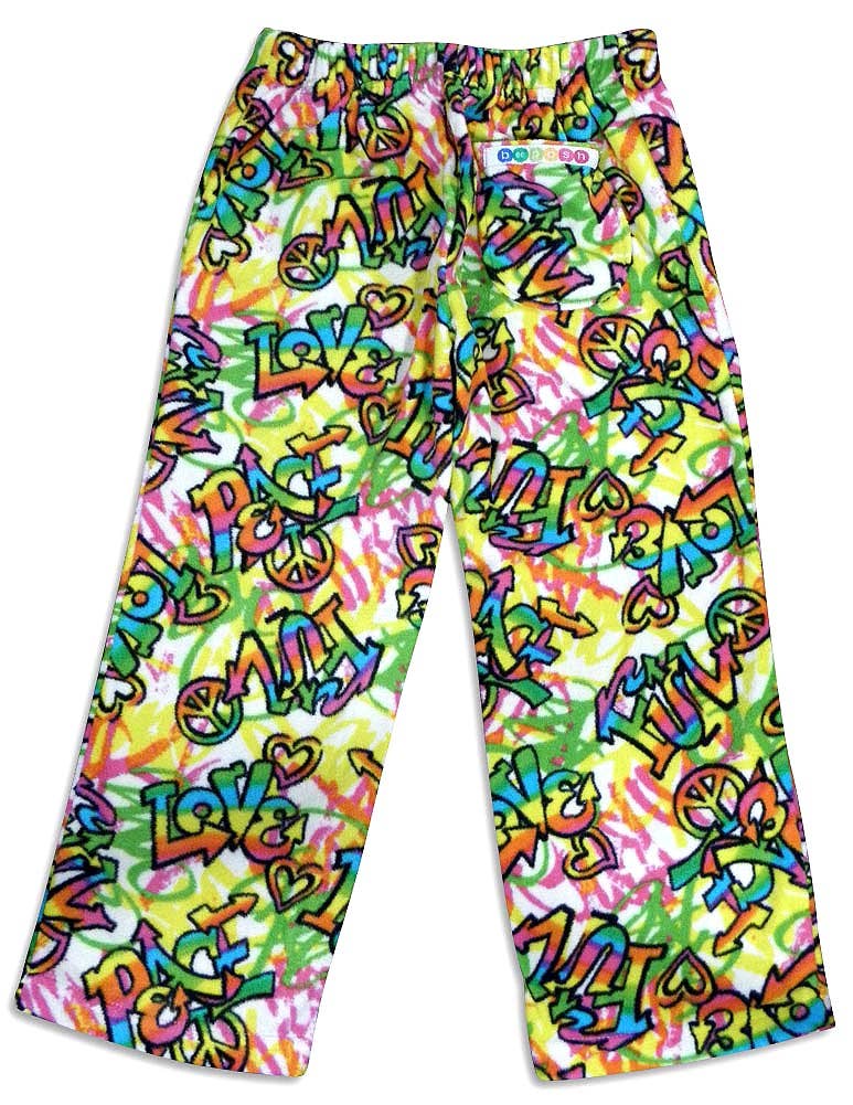 Eastern Off Price – calças de pijama - Crianças por atacado – Calça para dormir Bee Posh Girls Cozy Fleece Pijama Lounge11