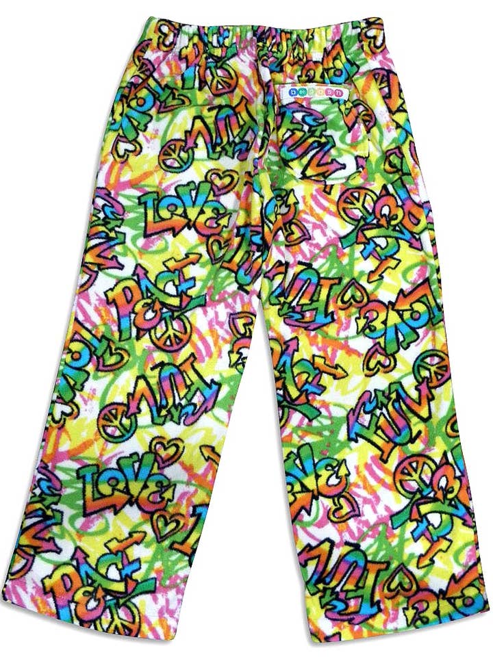 Eastern Off Price – calças de pijama - Crianças por atacado – Calça para dormir Bee Posh Girls Cozy Fleece Pijama Lounge11