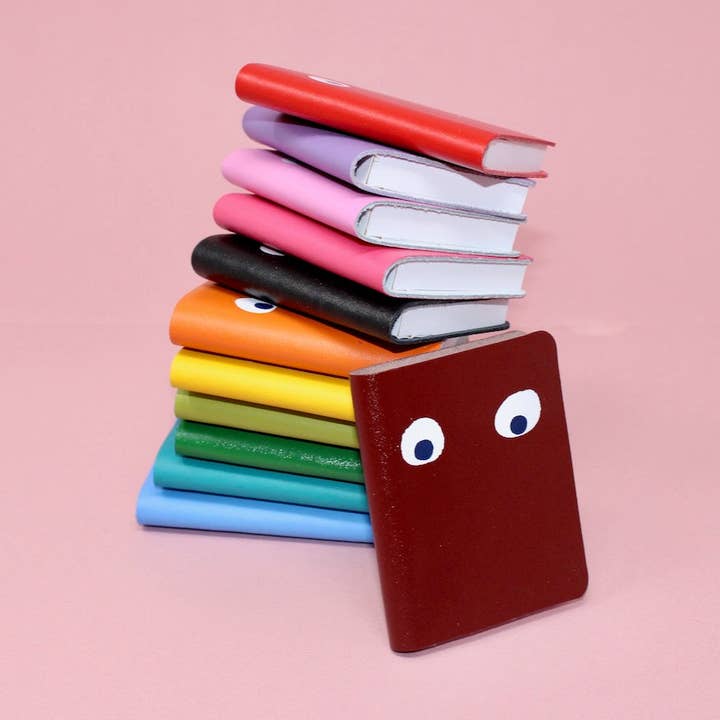 Googly Eye Mini Notebook for wholesale by Ark Colour Design