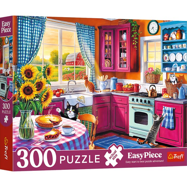 Trefl EasyPiece Morning in the Kitchen 300 Piece Puzzle for wholesale by Trefl USA