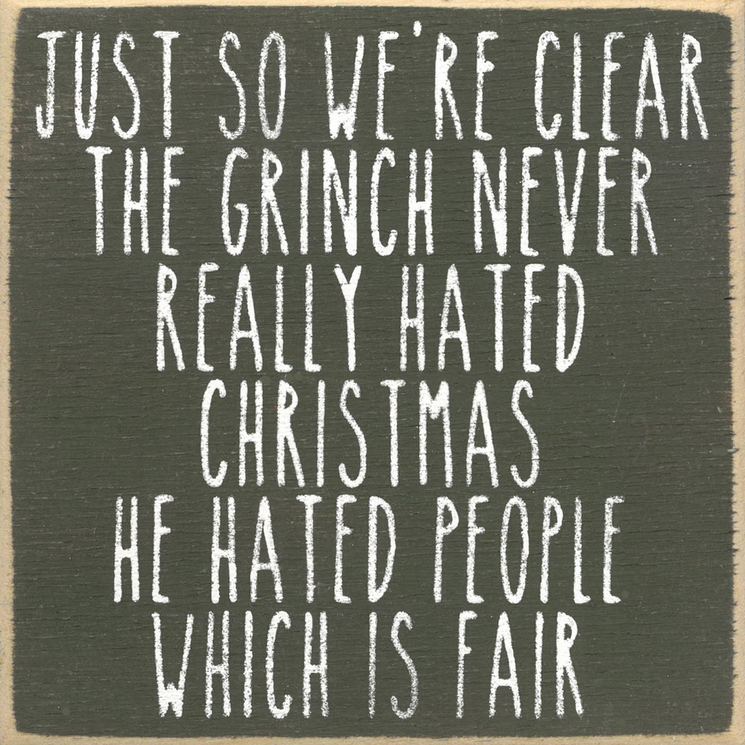 Gar Wholesale Inc. - Wholesale Sign - 5X5-314 Hated People0