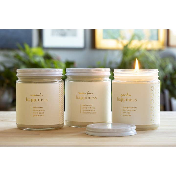 Prosperity Candle - Wholesale Jar/Filled Candle - Happiness Glass Candle Set - Handmade4