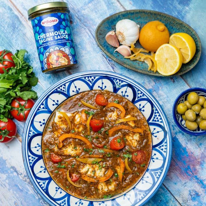 Amboora - Vente Sauces - Sauce Chermoula Tagine épicée2