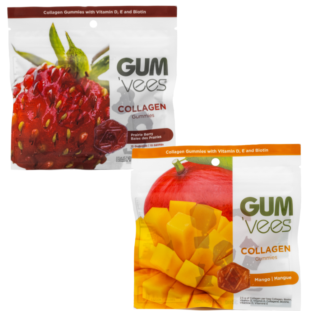 GUM'vees - Wholesale Gummy - Collagen Gummies - 15 gummies per Bag - Case of 10 Bags4