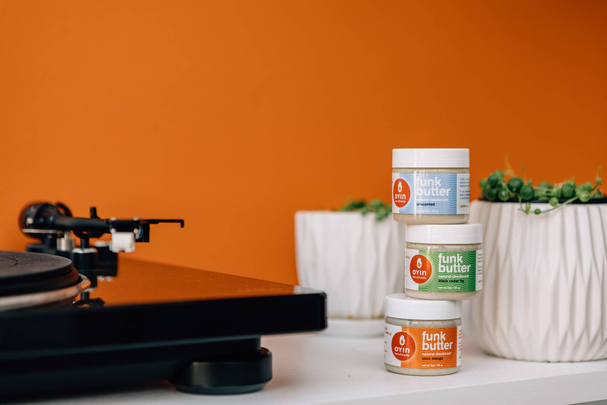 Oyin Handmade - Wholesale Deodorant - Unisex - Funk Butter ~ odor absorbing natural deodorant Case (6)4