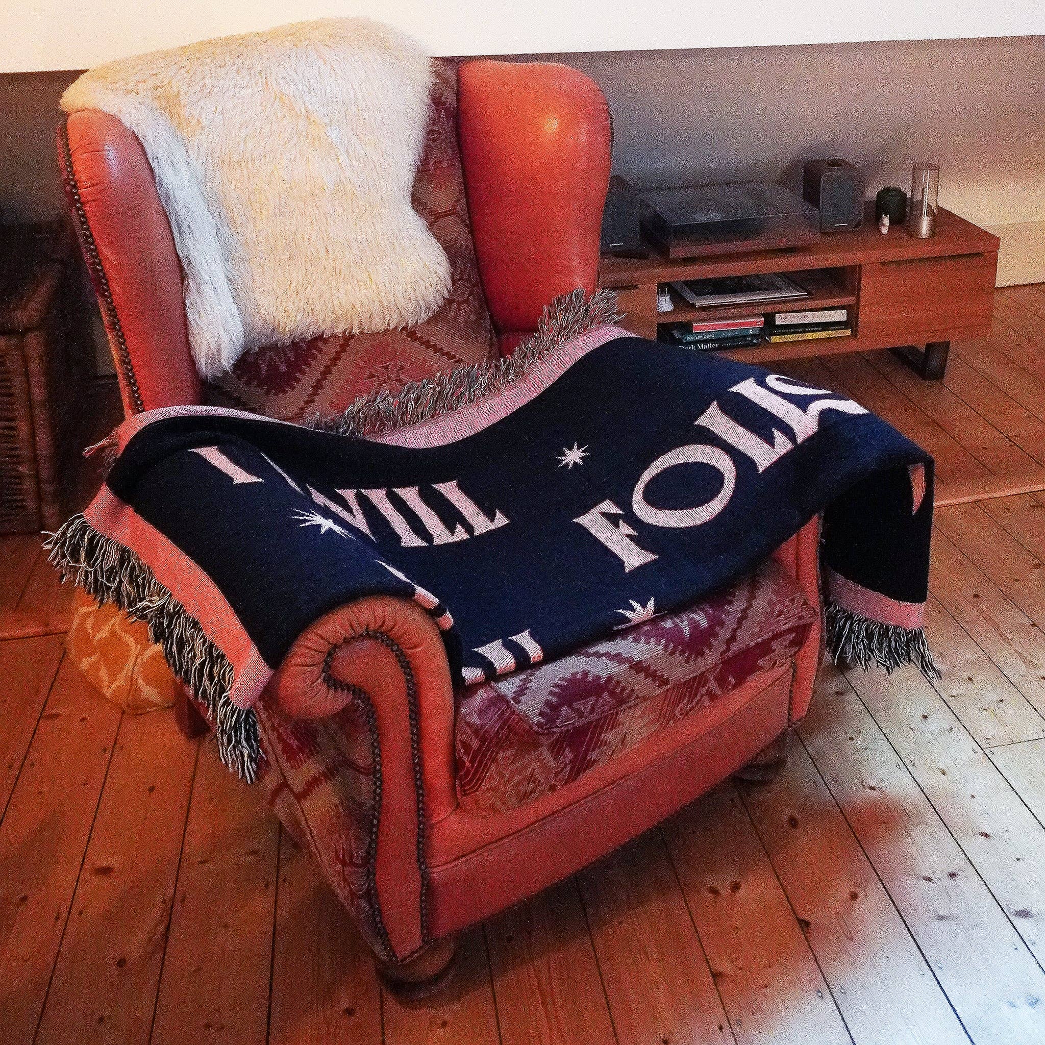 Telegramme Paper Co. - Wholesale Throw Blanket - I Will Follow You Limited Edition Woven Jaquard Blanket9