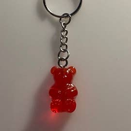 Cute gummy bear keychain| Gummy Bear Keychain| Resin Gummy for wholesale by Chrisycreates