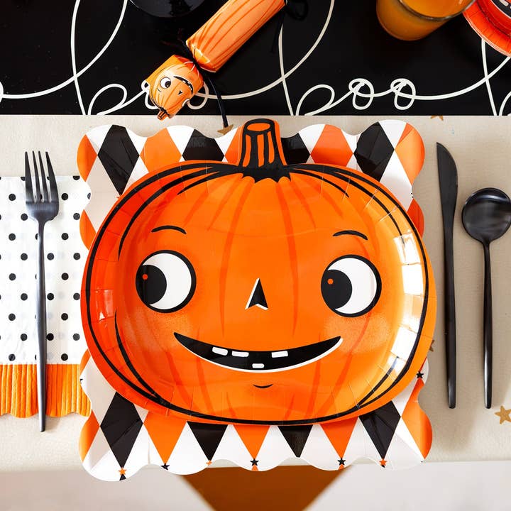 My Mind’s Eye - Wholesale Disposable plate - VHP1243 - Vintage Harlequin 11" Plate1