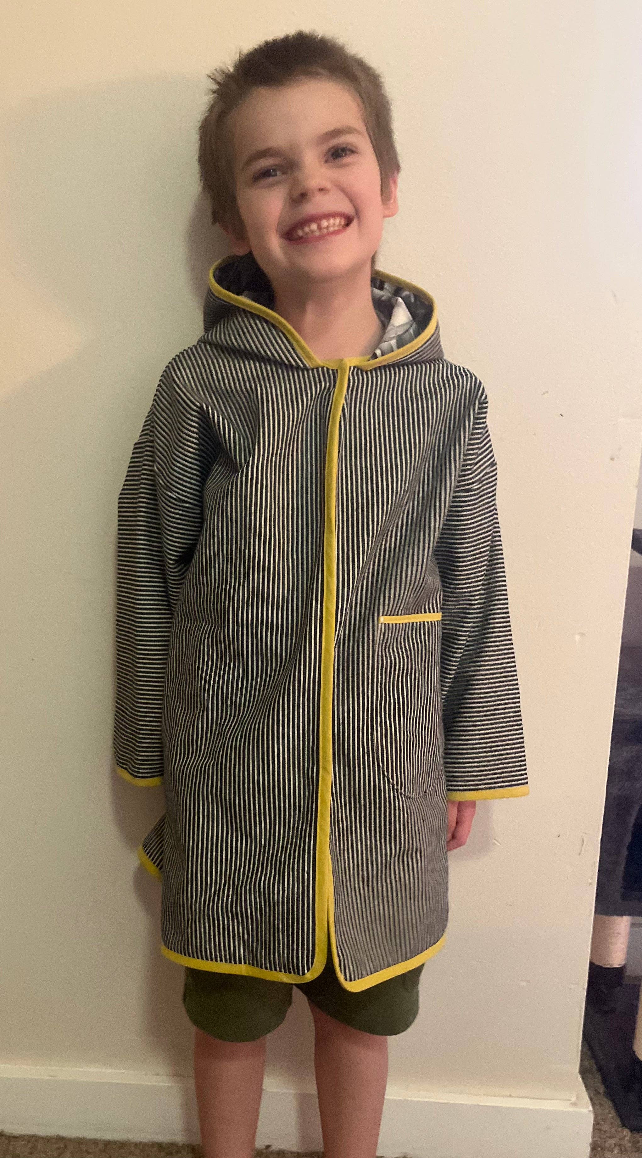 Crinkle Dreams - Wholesale Craft Sewing Kit - Elemental Kids Coat3