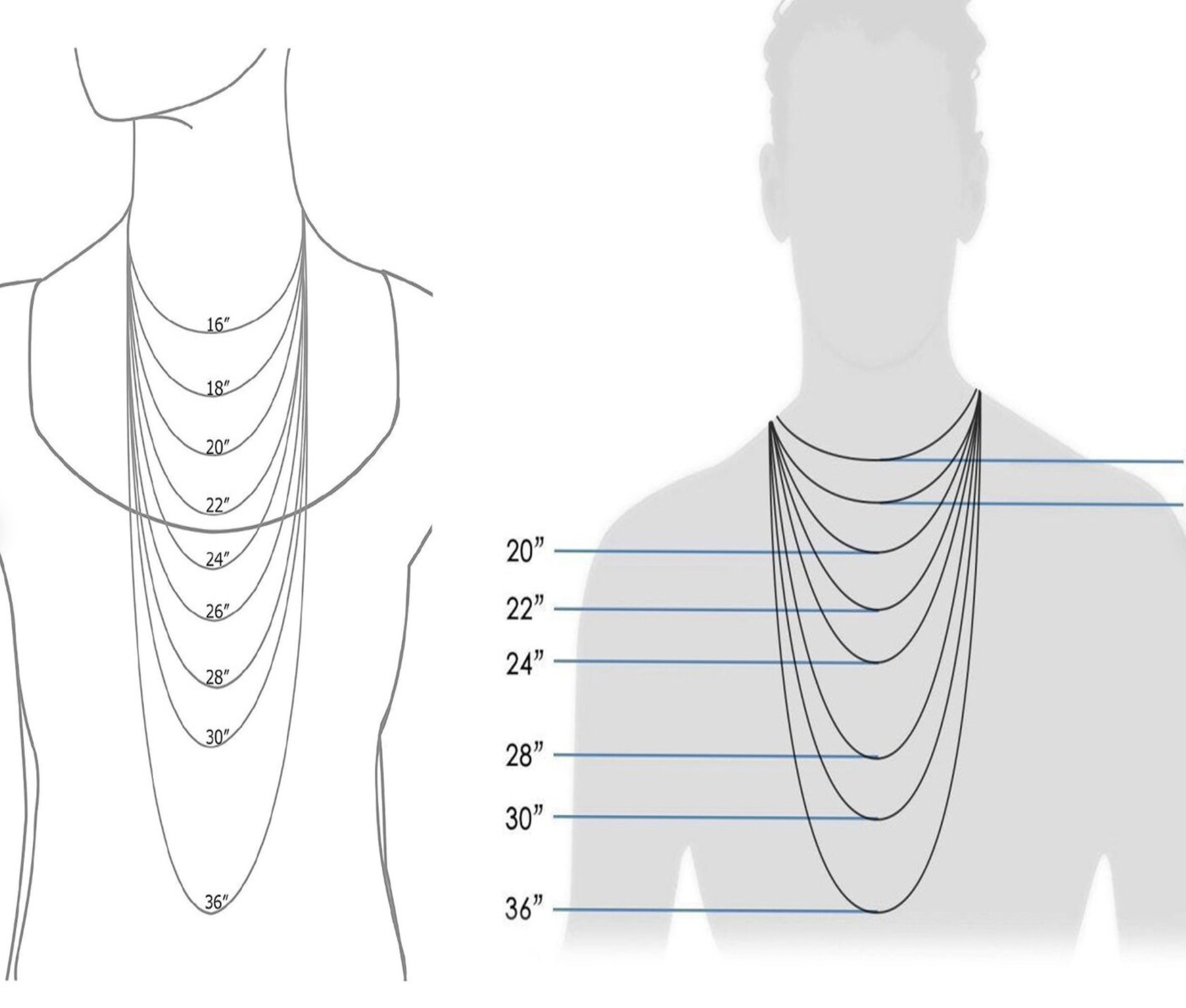 SilverLiza - Wholesale Link & Chain Necklace - Silver 925 Figaro 7mm Chain Necklace0