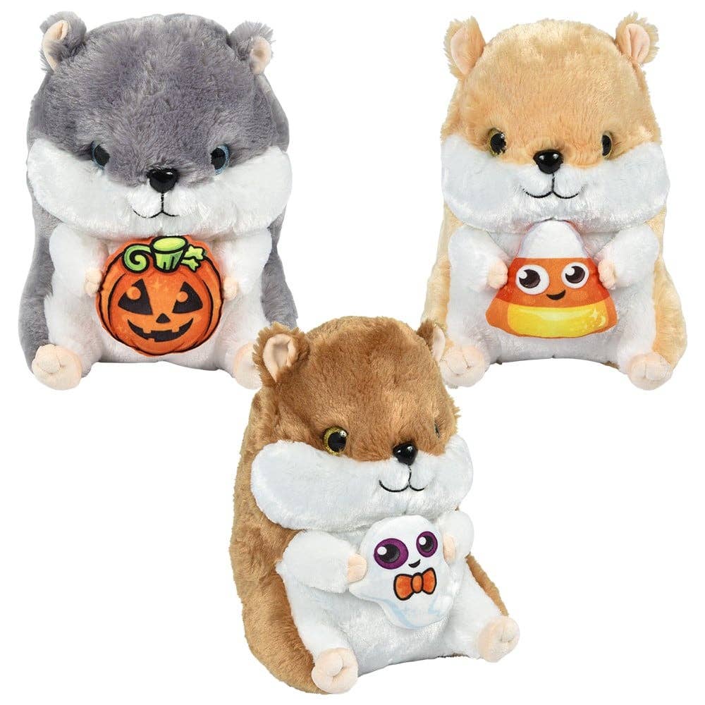 La Luna Bella - Toys - Wholesale Stuffed/Plush Toy - Kids & Baby - 13" Belly Buddy Halloween Hamster LLB Plush Toys0