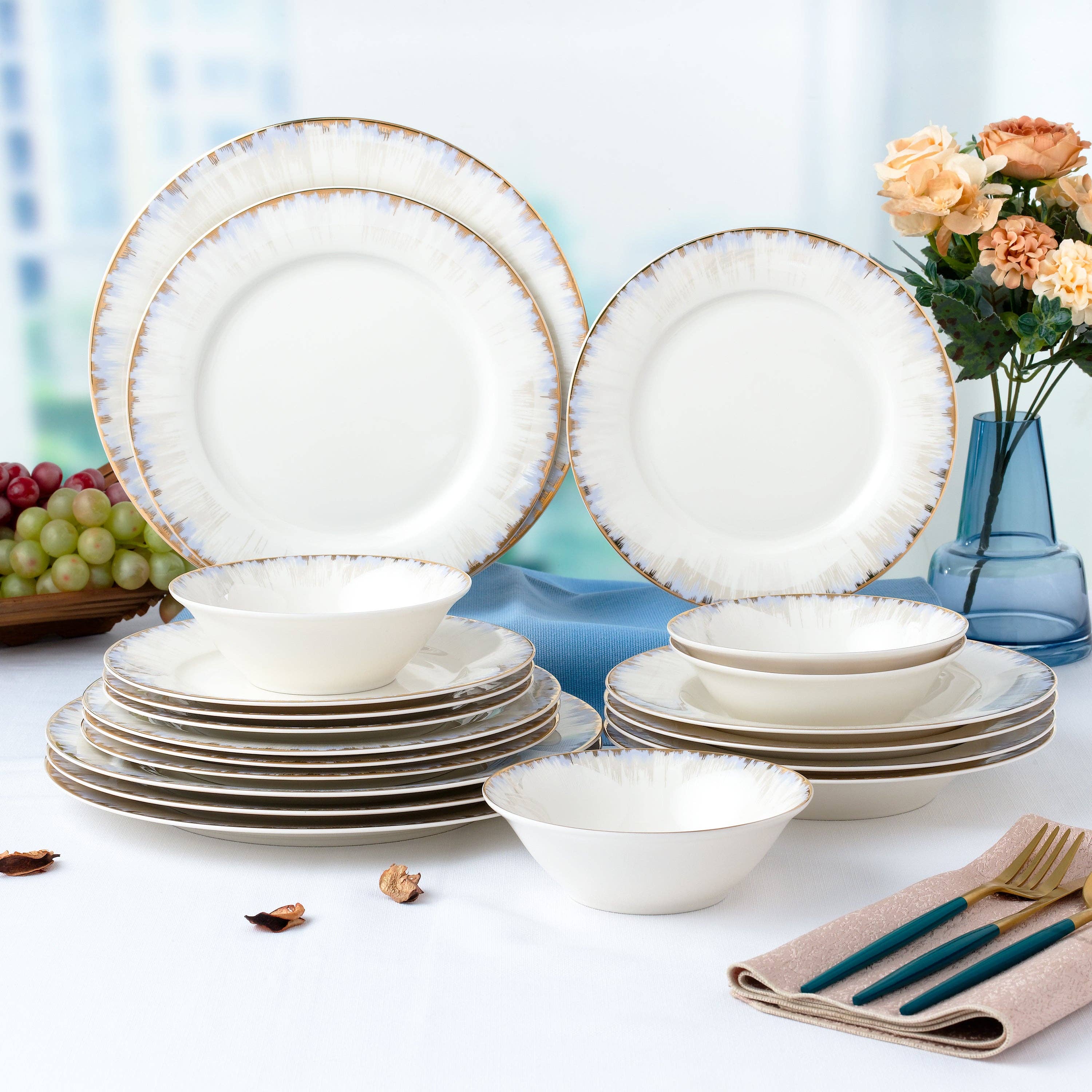 Gifts Plus - Wholesale Dinnerware Set - "Sophie" G2391G-20B (Case Pack 2)0