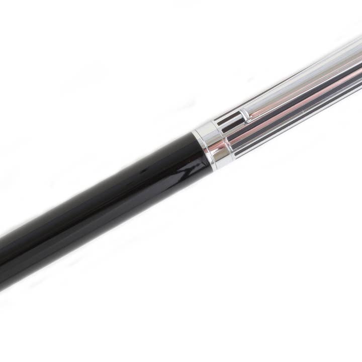 Esferográfica forrada preta por atacado de Dalaco - incorporating David Aster