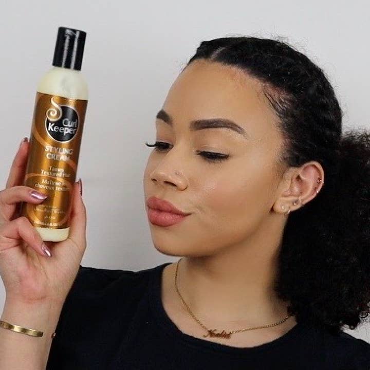 CurlKeeper - Wholesale Haarstyling gel/mousse - Curl Keeper Styling Crème 8oz3