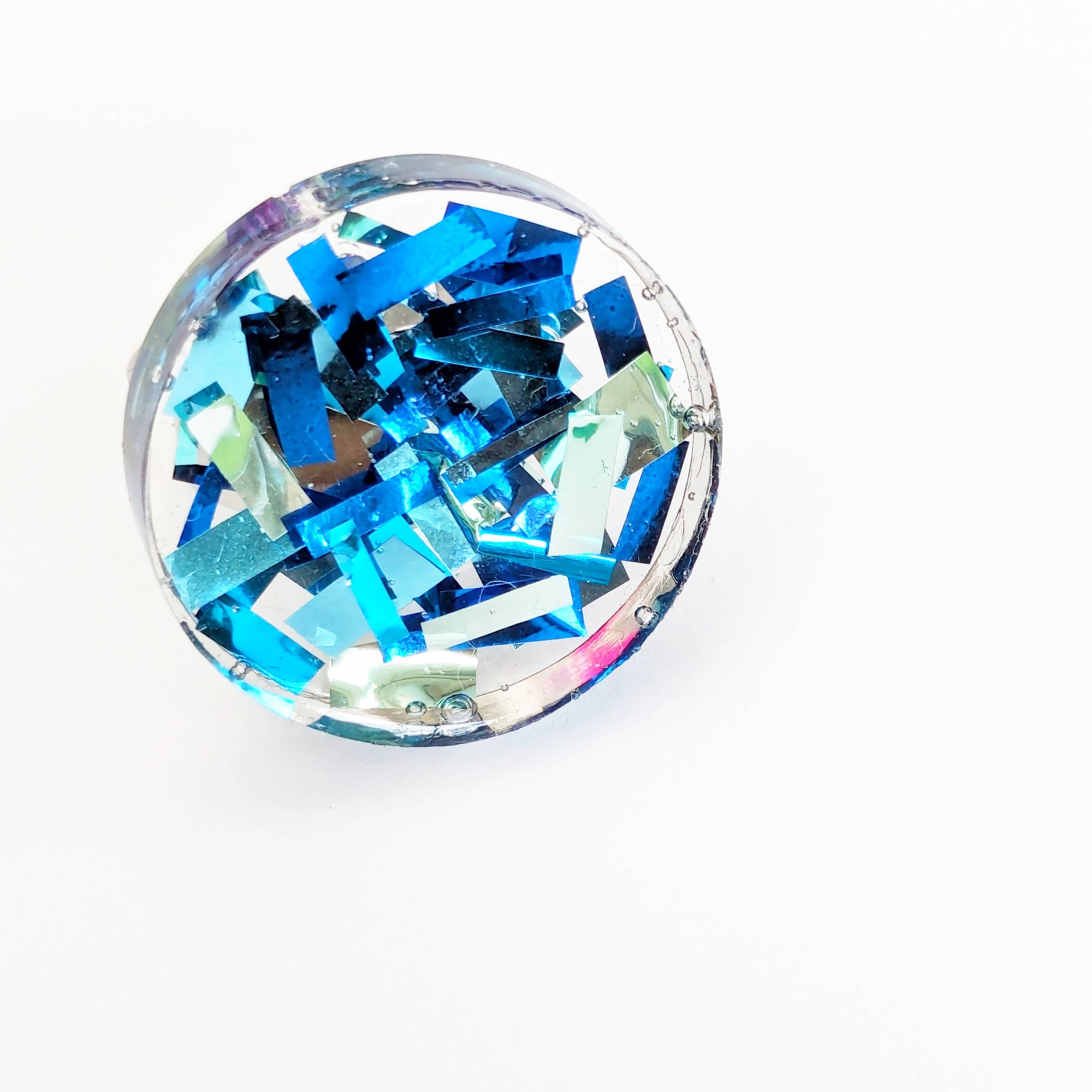 All The Discos - Wholesale Cocktail/Statement Ring - Tinsel Confetti Rings2