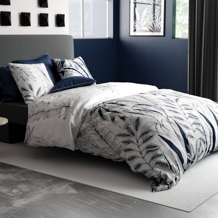 Housse De Rêve - Vendita all'ingrosso Set di lenzuola - Set biancheria da letto in cotone Zanzibar 180x290+lenzuolo con angoli 90x190