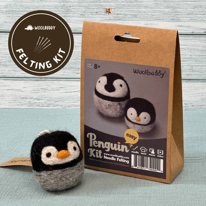 Kit Fai da Te per Infeltrimento ad Ago – Pinguino per la vendita all'ingrosso da parte di Woolbuddy