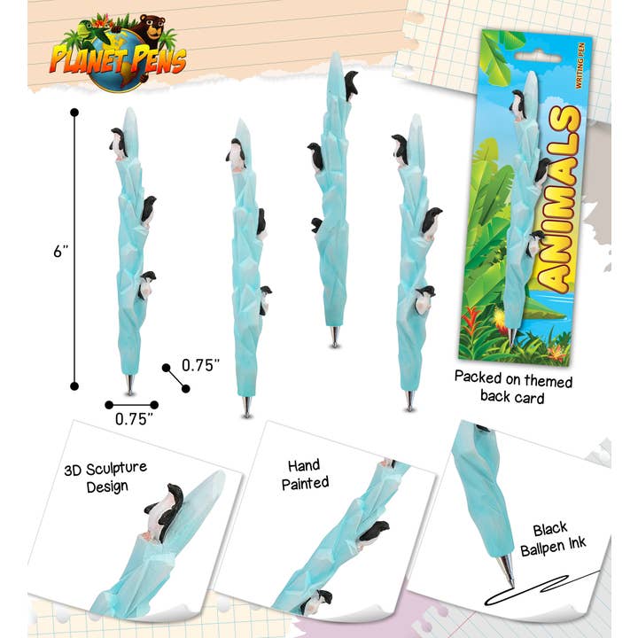 Cota Global - Wholesale Pen - PLANET PEN - PENGUIN ICEBERG2