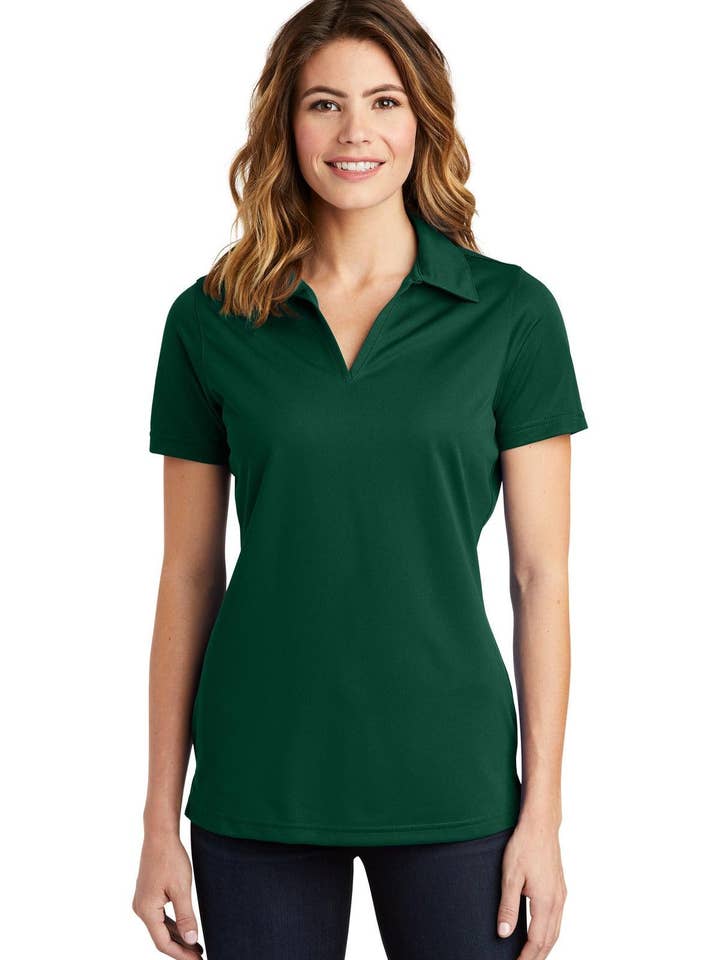 DressesMax - Wholesale Polo - Women's - Sport-Tek Ladies PosiCharge Active Textured Polo. LST690