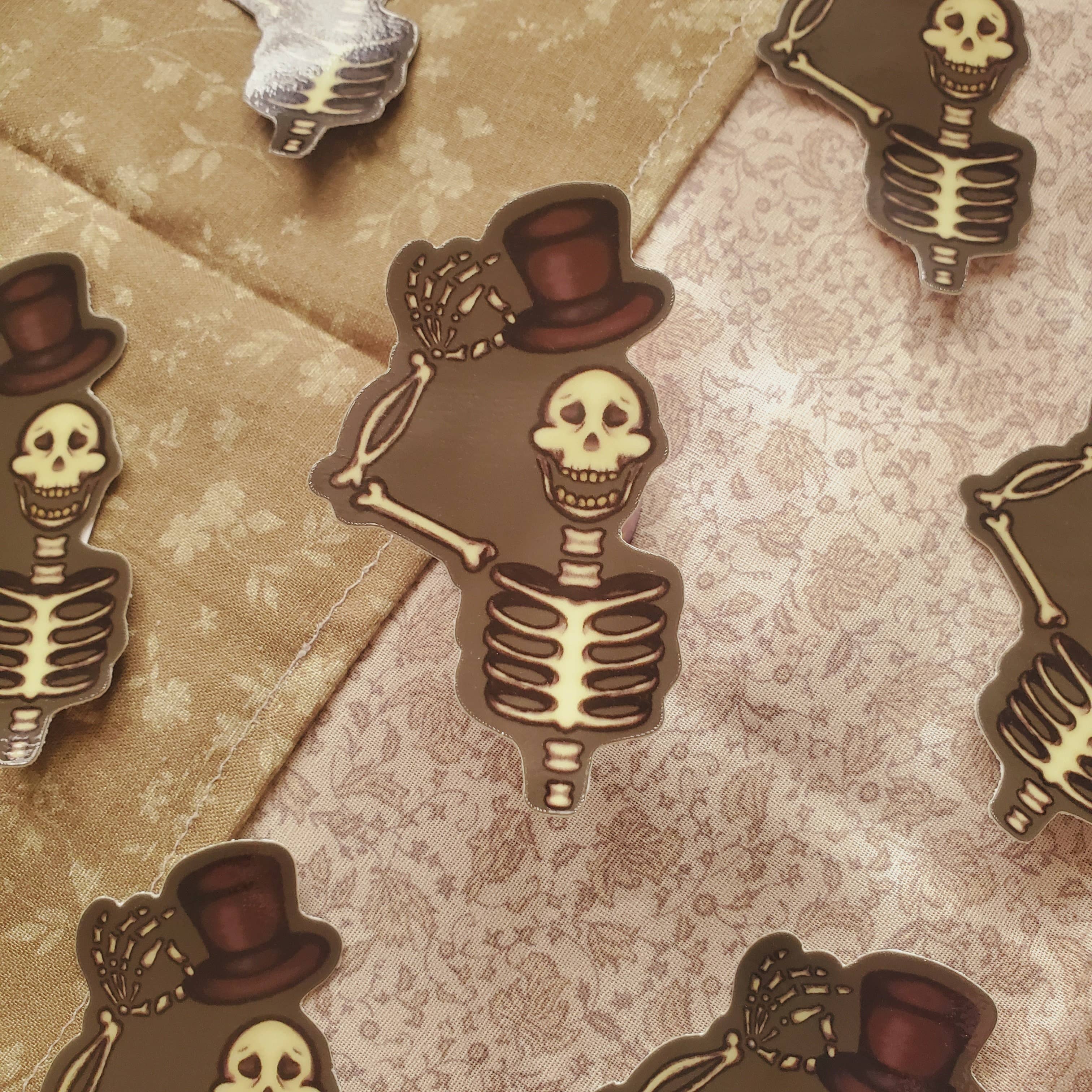 Wayward Leaves - Wholesale Sticker - Mr. Skelly - Vinyl Sticker2