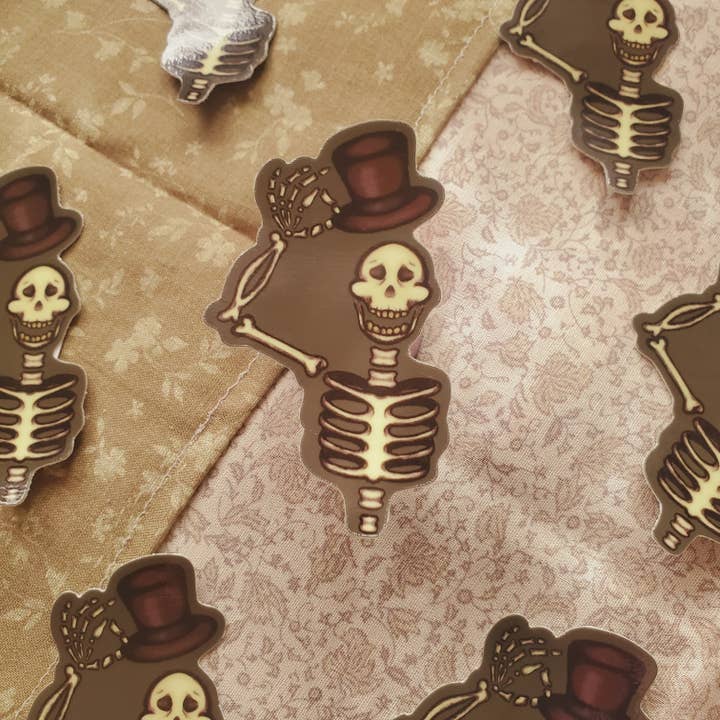 Wayward Leaves - Wholesale Sticker - Mr. Skelly - Vinyl Sticker2