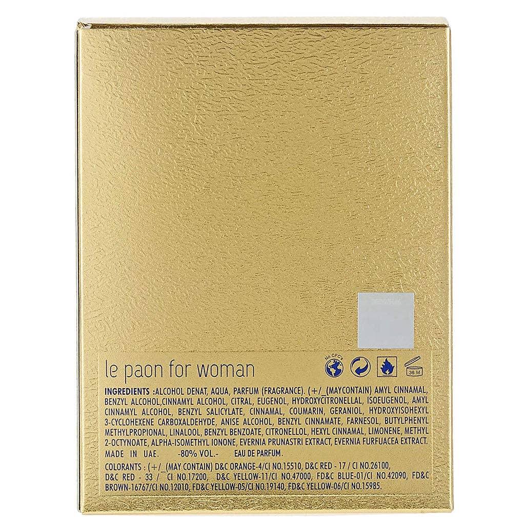 FRAGRANCE WHOLESALE LTD - Wholesale Perfume/Eau de Toilette - EMPER LE Paon Pour Femme Eau De Parfum 100ml6