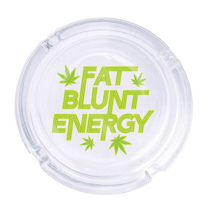 femfetti - Wholesale Ashtray - Fat Blunt Energy Glass Ashtray