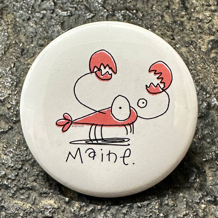 FortHouse Studios - Wholesale Magnet - Lobster Doodle Maine Magnet0