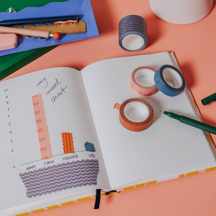 Papier UK – wholesale Washi tape – Washi Tape (Wave)
