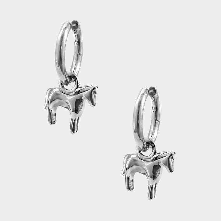 Lunar Horse Hoops for wholesale by Kara Yoo