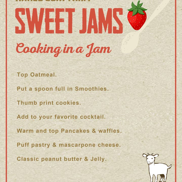 Naked Goat Farm Ltd. - Wholesale Jam/Jelly - Jam Sweet