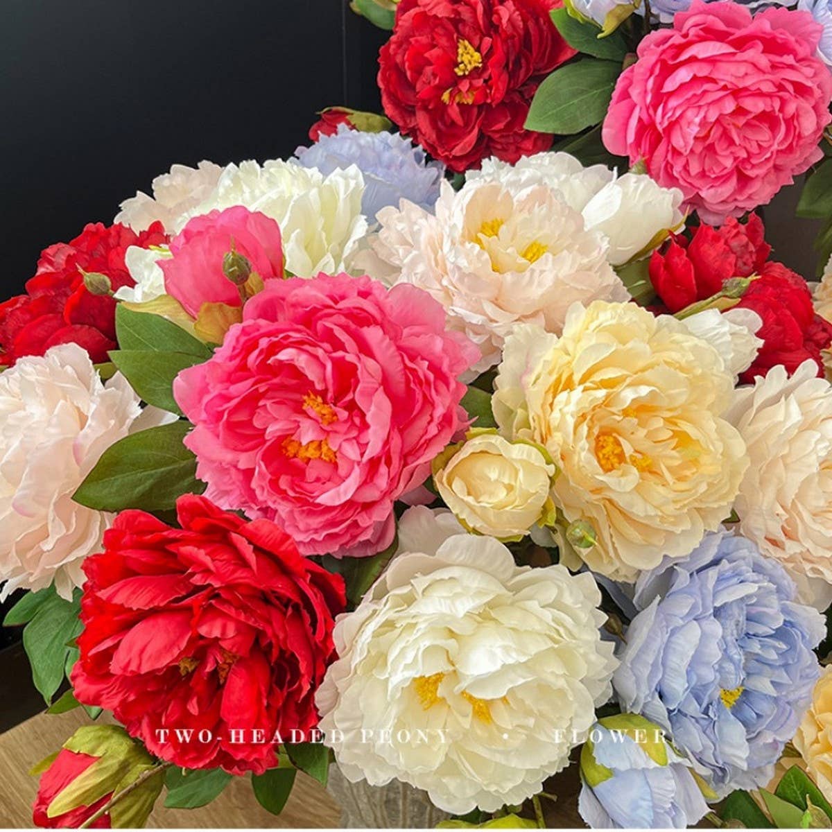 ACCITY - Wholesale Artificial Flowers - Long Stem Double Peony Artificial Flower Decor_CWMM646210