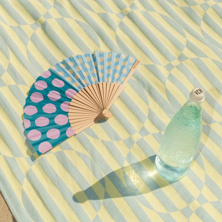 Tarta Gelatina - Wholesale Handheld Folding Fan - Fan Club Fan1