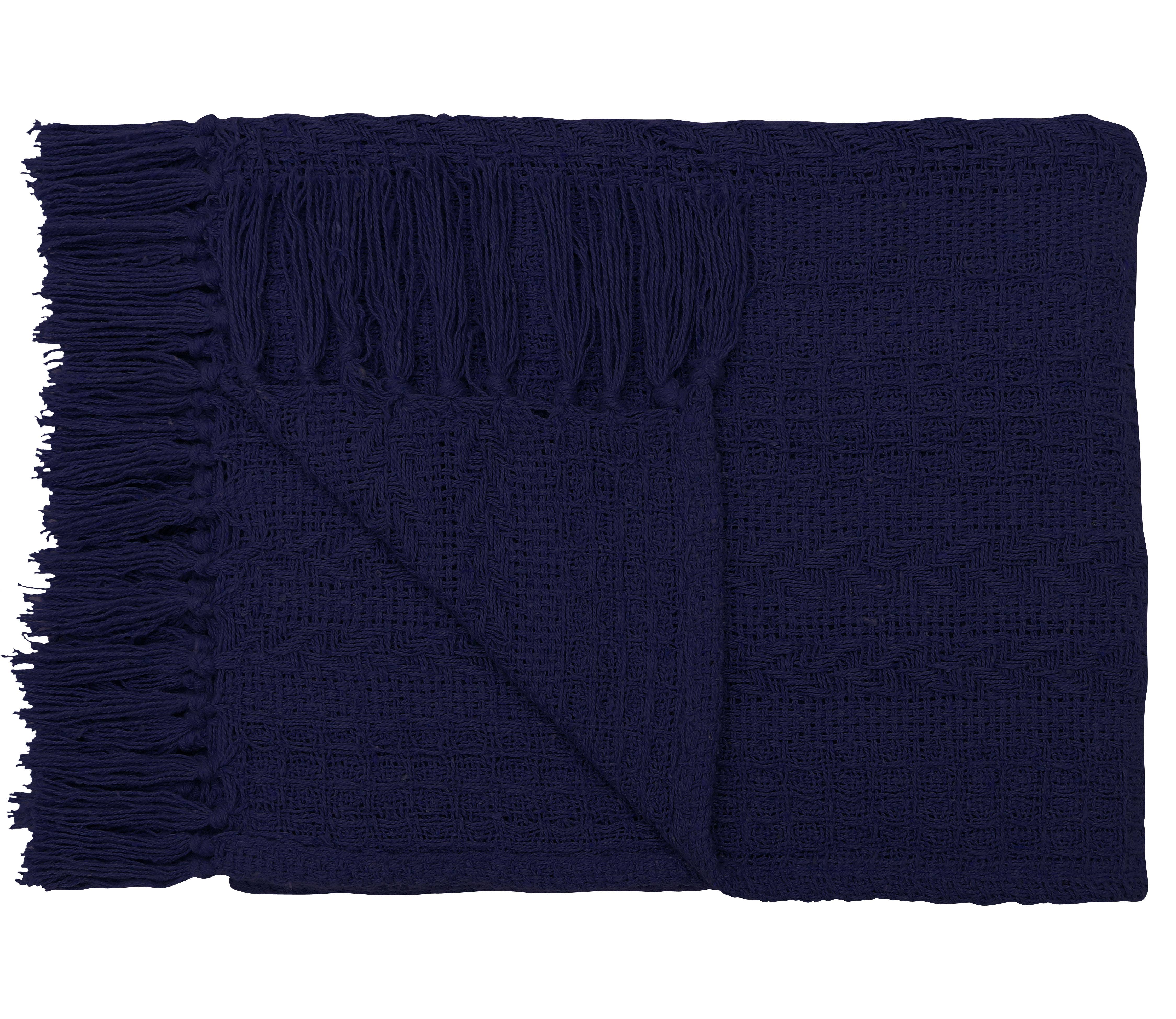 COZY HOMES COLLECTION - Vendita all'ingrosso Plaid - Set di 2 coperte in cotone batik tessute 127 x 152 cm6