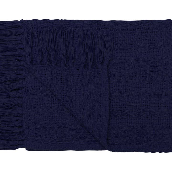 COZY HOMES COLLECTION - Wholesale Throw blanket - Cotton Woven Batik Throw Blankets 50''x60'' (Set of 2)7