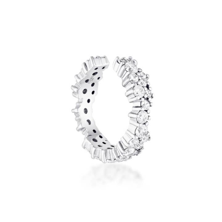 COVEY EAR CUFF | SILVER for wholesale by EL&RO Jewellery