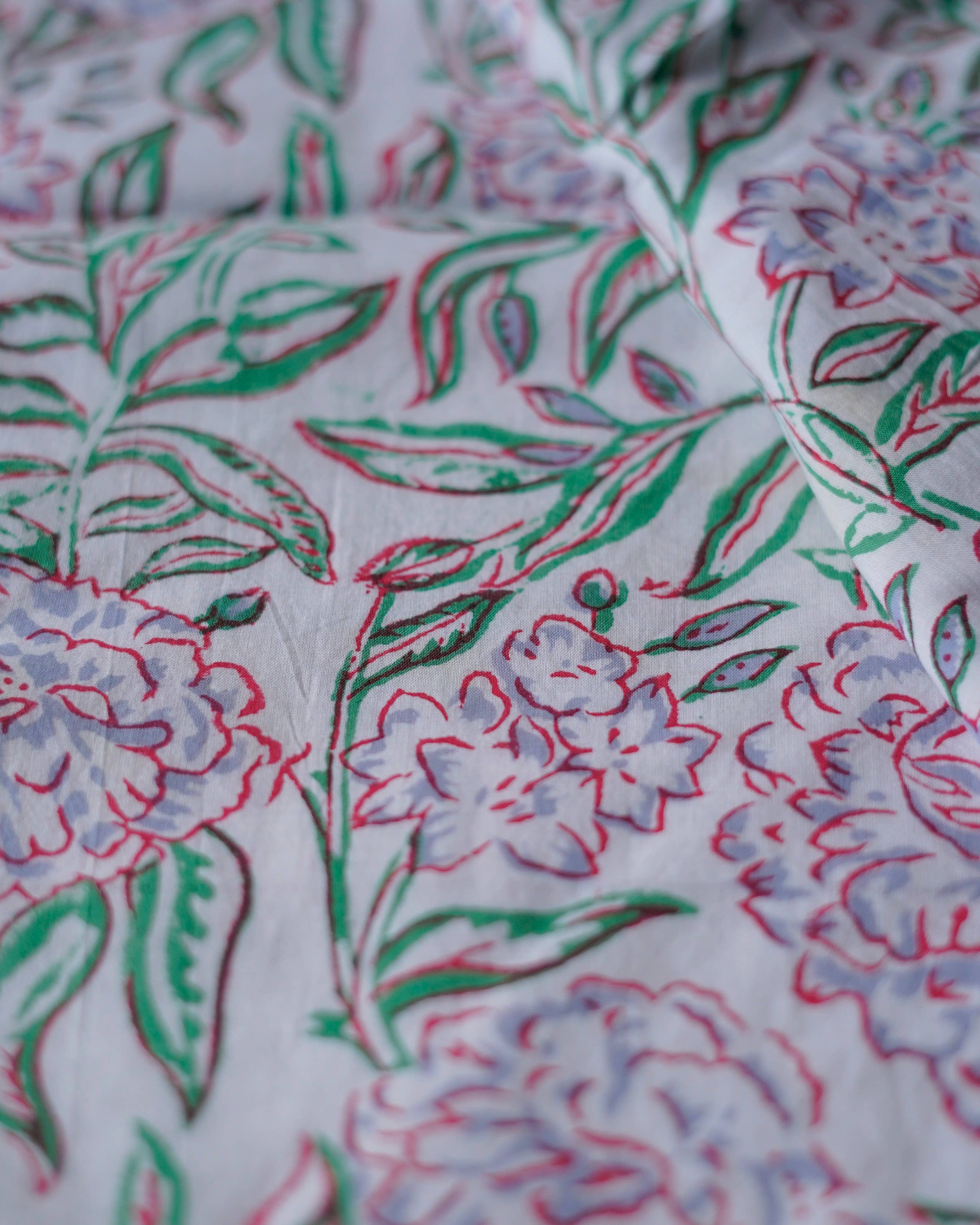 Annahmol - Wholesale Quilt - Kids & Baby - Wood Block Print Reversible Cotton Baby Blanket20