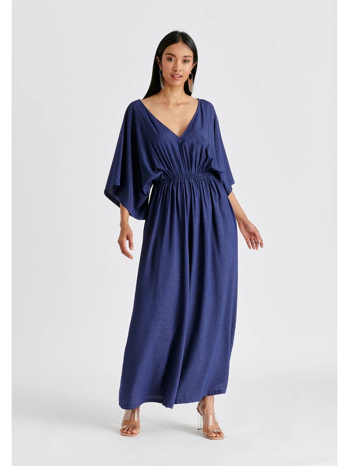 Paisie - Wholesale Jumpsuit - Women's - Sparkled Wide Leg Jumpsuit with Belt2