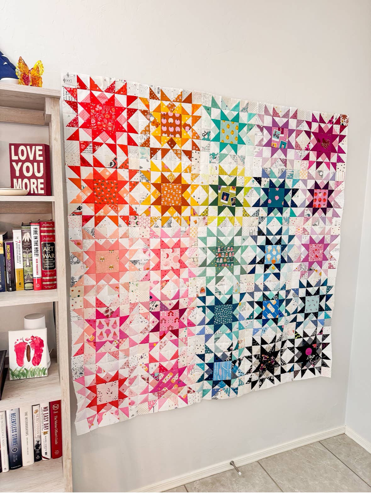 QuiltCakes - Wholesale Craft Sewing Kit - Star Dew 12 Quilt Pattern Printed 2