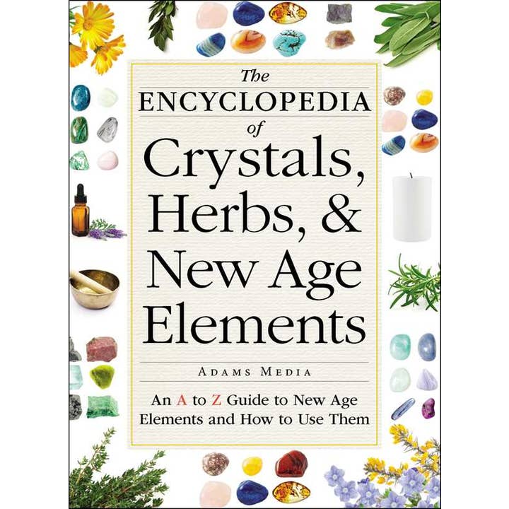 Simon & Schuster - Wholesale Book - Adult - Encyclopedia of Crystals, Herbs, and New Age Elements by Adams Media