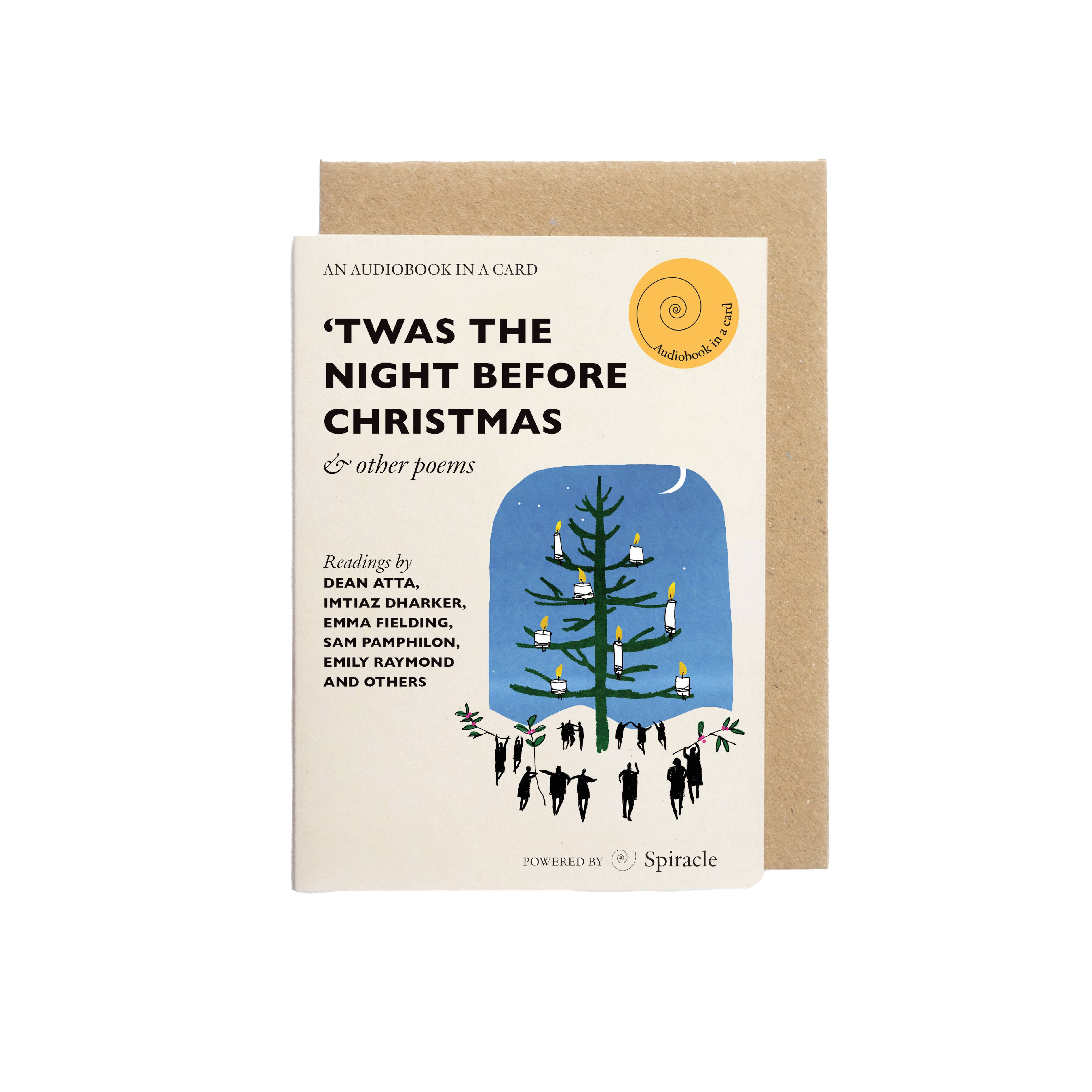 Spiracle Audiobooks - Wholesale Christmas Card - ’Twas the Night Before Christmas Audiobook Gift8