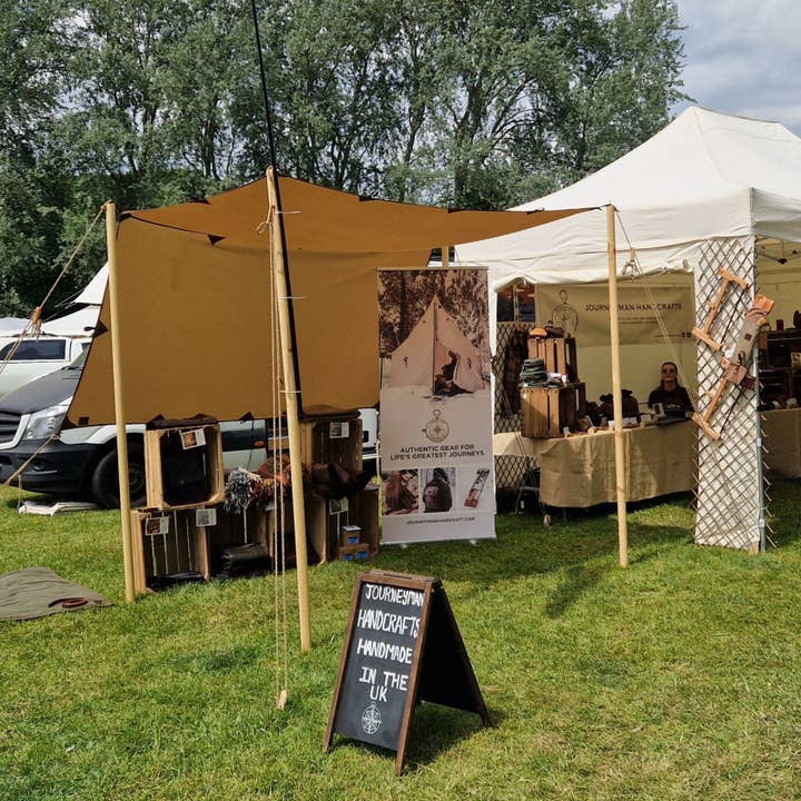 Journeyman Handcraft - Wholesale Tent - Wax Canvas Tarp